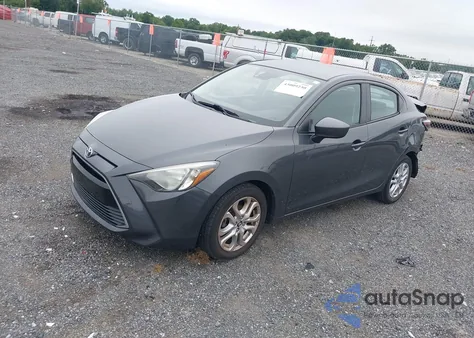 2017 Toyota Yaris Ia from USA, damaged, VIN 3MYDLBYVXHY154528